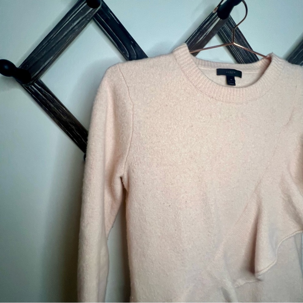 J Crew Ruffle Sweater - Picture 5 of 9